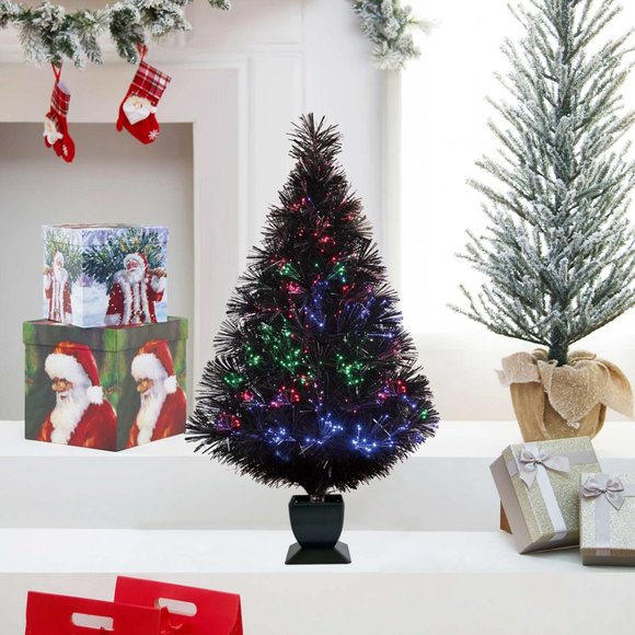 Target Other - Pre-Lite 32” Fiber Optic Christmas Tree